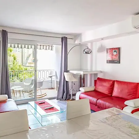 Superbe 3p 2chambres, 2terrasses Centre-ville, 4 Min A Pied De La Croisette Sas-meredith Loc Cannes