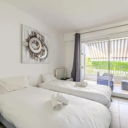 Superbe 3p 2chambres, 2terrasses Centre-ville, 4 Min A Pied De La Croisette Sas-meredith Loc Apartman Cannes