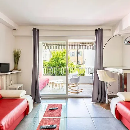 Superbe 3p 2chambres, 2terrasses Centre-ville, 4 Min à Pied De La Croisette Sas-meredith Loc *