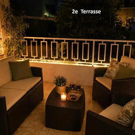 Superbe 3p 2chambres, 2terrasses Centre-ville, 4 Min à Pied De La Croisette Sas-meredith Loc *