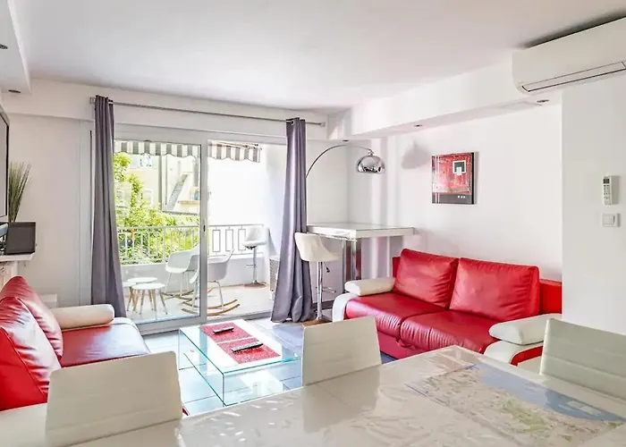 Superbe 3p 2chambres, 2terrasses Centre-ville, 4 Min A Pied De La Croisette Sas-meredith Loc كان
