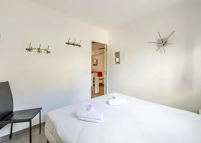 شقة Superbe 3p 2chambres, 2terrasses Centre-ville, 4 Min A Pied De La Croisette Sas-meredith Loc